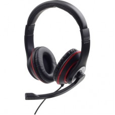Навушники Gembird MHS-03-BKRD Black/Red (MHS-03-BKRD) - Фото
