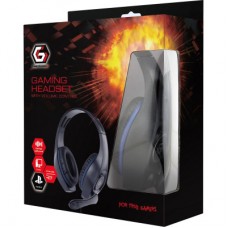 Наушники Gembird GHS-05-B Black-Blue (GHS-05-B) - Фото
