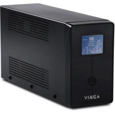 Джерело безперебійного живлення Vinga LED 1200VA (VPC-1200PRM3) (VPC-1200PRM3) - Фото
