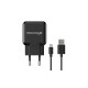 Зарядний пристрій Grand-X 1*USB, 2,1A, Black, + cable USB -> Lightning, Cu, 2.1 А, 1 m (CH03LTB)