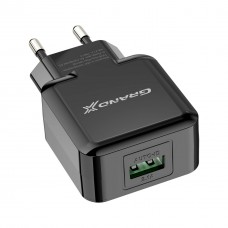 Зарядний пристрій Grand-X CH-03UMB (5V/2,1A + DC cable Micro USB) Black (CH-03UMB) - Фото