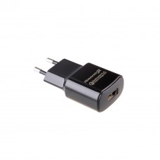 Зарядний пристрій Grand-X Quick Charge QС3.0, + cable USB -> Type C, Cu, 4 A, 1 m (CH-550TC) - Фото