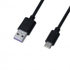 Зарядний пристрій Grand-X Quick Charge QС3.0, + cable USB -> Type C, Cu, 4 A, 1 m (CH-550TC) - Фото
