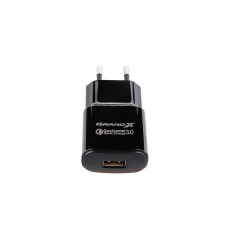 Зарядний пристрій Grand-X Quick Charge QС3.0, + cable USB -> Type C, Cu, 4 A, 1 m (CH-550TC) - Фото