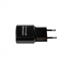 Зарядний пристрій Grand-X Quick Charge QС3.0, + cable USB -> Type C, Cu, 4 A, 1 m (CH-550TC) - Фото