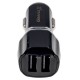 Зарядний пристрій Grand-X car 2,1A, 12-24 V, Black 2 USB 5V/2.1A (CH-26) Зарядний пристрій Grand-X car 2,1A, 12-24 V, Black 2 USB 5V/2.1A (CH-26)