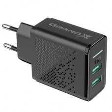 Зарядное устройство Grand-X CH-60 2USB 5V 3,1A (CH-60) - Фото