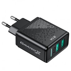 Зарядное устройство Grand-X CH-60 2USB 5V 3,1A (CH-60) - Фото