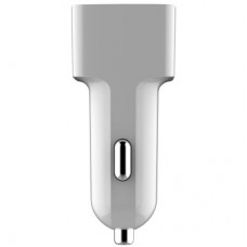 Зарядний пристрій ColorWay 2 USB AUTO ID 2.4 A (12W) white (CW-CHA009-WT) - Фото