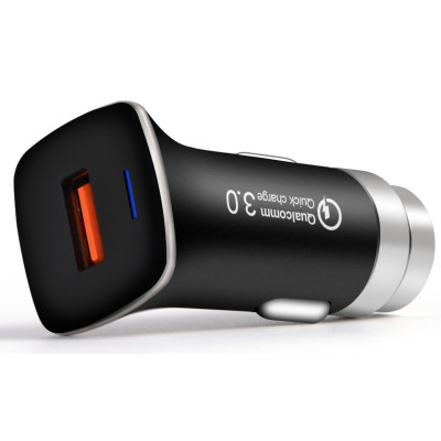 Зарядний пристрій XoKo CQC-100 1 USB Qualcom 3.0 3.1 A Bla (CQC-100-BK)