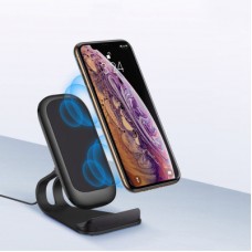 Зарядний пристрій ColorWay Wireless Stand 15 W Black (CW-CHW31Q-BK) - Фото