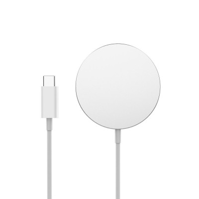 Зарядное устройство ColorWay MagSafe Charger 15W for iPhone (White) (CW-CHW27Q-WT)
