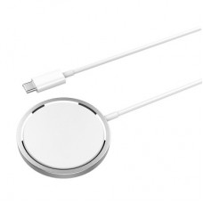 Зарядное устройство ColorWay MagSafe Charger 15W for iPhone (White) (CW-CHW27Q-WT) - Фото