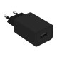 Зарядний пристрій ColorWay 1 USB AUTO ID 2 A (10 W) black (CW-CHS012-BK)