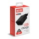 Зарядний пристрій ColorWay 1 USB AUTO ID 2 A (10 W) black (CW-CHS012-BK)