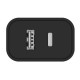 Зарядний пристрій Colorway Type-C PD + USB QC3.0 (20 W) V2 black (CW-CHS025QPD-BK)