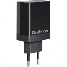 Зарядное устройство Defender UPA-101 black, 1 USB, QC 3.0, 18W (83573)