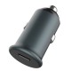 Зарядний пристрій ColorWay 1 USB Car (PD USB Type-C (20 W) Gray (CW-CHA028PD-GR)
