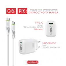 Зарядний пристрій Intaleo TCGQPD120T (1283126509988) - Фото