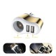 Зарядний пристрій XoKo CC-303 2 USB 2.1 A Gold / White (CC-303-GDWH)