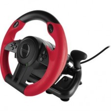 Руль Speedlink Trailblazer Racing Wheel PC/Xbox One/PS3/PS4 Black/Red (SL-450500-BK) - Фото