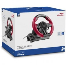 Руль Speedlink Trailblazer Racing Wheel PC/Xbox One/PS3/PS4 Black/Red (SL-450500-BK) - Фото