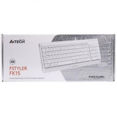 Клавіатура A4Tech FK15 White - Фото