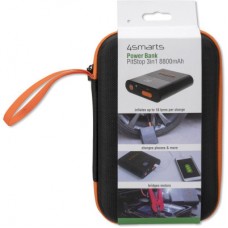 Батарея універсальна 4smarts 8800mAh Jump Starter PitStop with Compressor and Torch, black (954390) - Фото