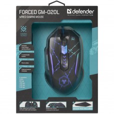 Мышка Defender Forced GM-020L Black (52020) - Фото
