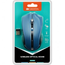 Мышка CANYON CNE-CMSW05BL Wireless Blue/Black (CNE-CMSW05BL) - Фото
