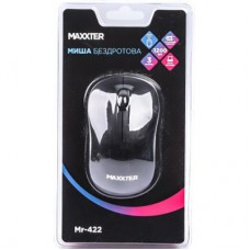 Мышка Maxxter Mr-422 Wireless Black (Mr-422) - Фото