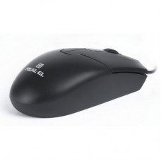 Мишка REAL-EL RM-208 USB Black - Фото