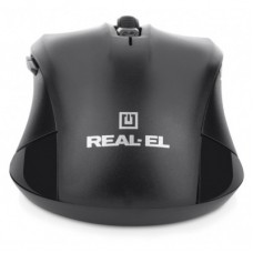 Мышка REAL-EL RM-307 Wireless Black - Фото
