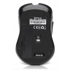 Мышка REAL-EL RM-307 Wireless Black - Фото