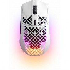 Мышка SteelSeries Aerox 3 Wireless Snow (SS62608) - Фото