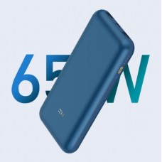 Оригінальний Xiaomi ZMI 65W Power Bank Pro 20000 mAh QB823 Blue ZMI 10 Pro Швидка Зарядка QC4.0 65W - Фото