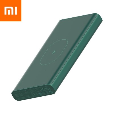 Оригінальний Xiaomi ZMI Wireless Charging Power Bank 10000 mAh WPB01 Green Qi Бездротова Зарядка QC4.0 22.5W
