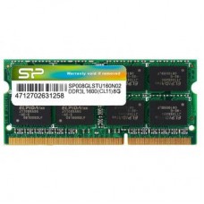 Модуль пам'яті для ноутбука SoDIMM DDR3L 8 GB 1600 MHz Silicon Power (SP008GLSTU160N02) - Фото