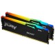 Модуль памяти для компьютера DDR5 32GB (2x16GB) 5600 MHz FURY Beast RGB Kingston Fury (ex.HyperX) Модуль памяти для компьютера DDR5 32GB (2x16GB) 5600 MHz FURY Beast RGB Kingston Fury (ex.HyperX)