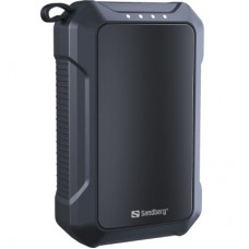 Батарея універсальна Sandberg 10000mAh, Hand Warmer, flashlight 1W, USB-C/USB-A 2A/5V (420-65) - Фото