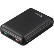 Батарея універсальна Sandberg 15000 mAh, PD/45W (20V/2.25A), QC3.0, USB-C, Micro-USB, USB-A*2 (420-66) - Фото