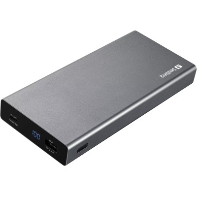 Батарея універсальна Sandberg 20000 mAh, PD/88W+12W, USB-C, USB-A output: 5V/2.4A (12W max) (420-52)
