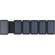 Батарея универсальная Sandberg 20000mAh, Solar 6-Panel/7.5W, USB-C output(20W), USB-A*2/(18W Max) (420-73) - Фото