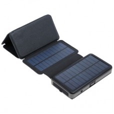 Батарея универсальная Sandberg 20000mAh, Solar 6-Panel/7.5W, USB-C output(20W), USB-A*2/(18W Max) (420-73) - Фото