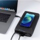 Батарея універсальна PowerPlant 68400mAh, PD/60W, DC 12-24 V 9 connectors, QC/3.0, USB-C*2, USB-A, Wireless