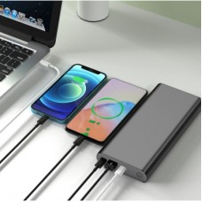 Батарея універсальна PowerPlant 26800mAh, PD/100W+18W, QC/3.0, USB-C*2, USB-A (PB930470) - Фото