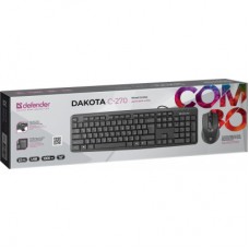 Комплект Defender Dakota C-270 UKR USB Black (45271) - Фото