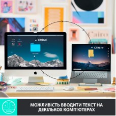 Клавіатура Logitech MX Keys Mini Wireless Illuminated UA Rose (920-010500) - Фото