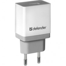 Зарядний пристрій Defender UPA-21 white, 1xUSB, 5V / 2.1 A (83571)