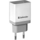 Зарядний пристрій Defender UPA-21 white, 1xUSB, 5V / 2.1 A (83571)